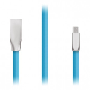 518020 Кабель "C03M Blue", USB - microUSB, 1 м Kubic