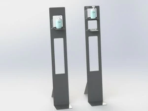 LIMAC design FIRESTYLE Держатель диспенсера для дезинфицирующего средства для рук totem