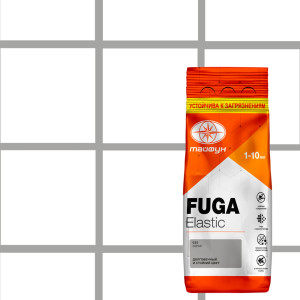 Затирка цементная Fuga Elastic №035 цвет серый 2 кг ТАЙФУН