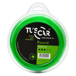 Леска для триммера Round Standart 2.0мм 15м 10111320-15-1 TUSCAR