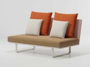 Kettal Садовый диван из модульной ткани Bitta #70530/70535