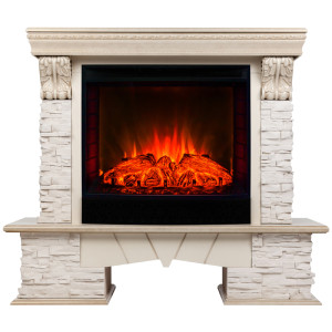 90368800 Каминокомплект ROCKLAND LUX FS25/25'5 WT + EVRICA 25.5 STONE 25/25,5 STLM-0203085 REALFLAME