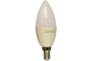 15905319 Светодиодная лампа LED8-C35/845/E14 8Вт 220В 12386 Camelion
