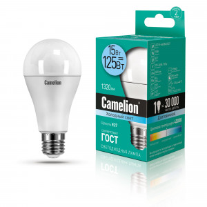 Светодиодная лампа LED15-A60/845/E27 12186 CAMELION
