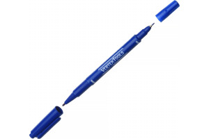 18266179 Строительный маркер синий, двухсторонний 3110-03 vertextools
