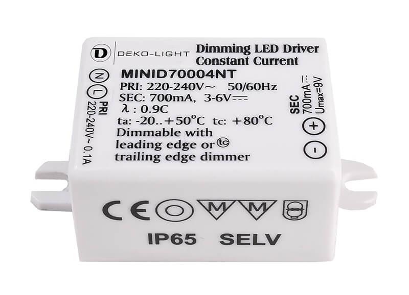 872015 Драйвер MiniD70004NT 3-6V 4W IP65 0,7A Deko-light