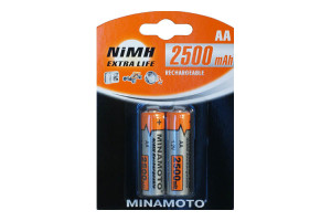 16375191 Аккумулятор AA, 2500mAh, 2 Card 3122 MINAMOTO