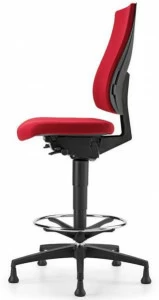 TALIN Регулируемое по высоте офисное кресло из ткани с 5 спицами для рисовальщика Ally