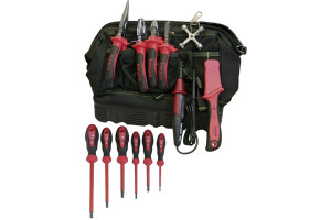 15479780 Набор инструментов VDE Tool Bag 1000V 220510 HAUPA