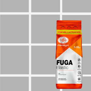 Затирка цементная Fuga Elastic №200 цвет холодный белый 2 кг ТАЙФУН