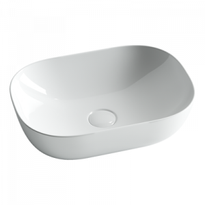 CN6009 Умывальник чаша накладная прямоугольная 455*325*135мм Ceramica Nova ELEMENT