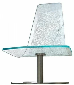 Reflex Поворотный стеклянный стул