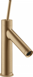 10117140 Смеситель для раковины 90, однорычажный, со сливной ручкой и сливным гарнитуром AXOR STARCK