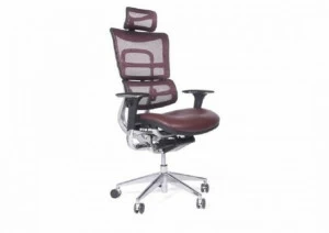 Arrediorg.it® Эргономичное поворотное офисное кресло из сетки с подлокотниками