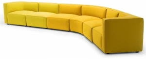 Andreu World Секционный модульный диван из ткани Dado