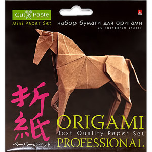 11-30-181 Набор декоративной бумаги для оригами 10 х 10 см 30 л. Альт