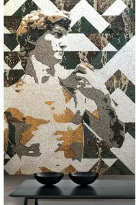 Lithos Mosaico Italia Мраморная мозаика Rewind masterpieces