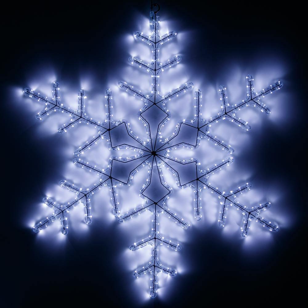 025306 Светодиодная фигура ARD-Snowflake-M3-920X920-432Led White Ardecoled Снежинка