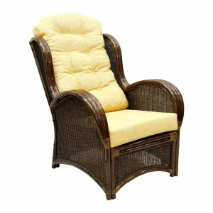 Кресло для отдыха Wing ЭКО ДИЗАЙН CLASSIC RATTAN 129543 Бежевый;коричневый
