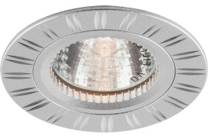 15928995 Встраиваемый потолочный светильник MR16 G5.3 серебро, 17939 FERON GS-M393