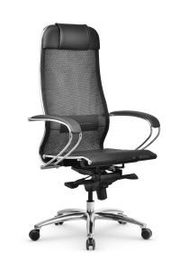 90343457 Офисное кресло прочный сетчатый материал цвет хромированный z312298611 STLM-0192894 МЕТТА