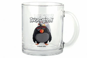 Кружка Angry Birds Movie Black 300 мл КОРАЛЛ ANGRY BIRDS MOVIE 029589 Прозрачный;чёрный