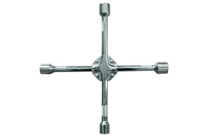 15601605 Баллонный крестовой ключ 17х19х21х23мм, 500 мм WD801-08 WEDO
