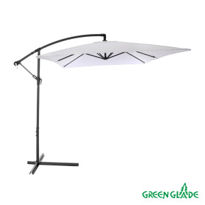 Зонт консольный 6402 серый GREEN GLADE