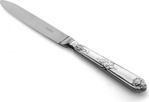 10565231 Puiforcat Нож столовый 24,5см "Мольер Маскарон" (серебро 925 пробы) Серебро 925