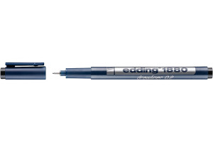 16267263 Ручка для черчения drawliner черный 0,2, E-1880-0.2/1 EDDING
