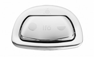 Z98308 Кнопка смыва IFO Sign приподнята, хромированная, с унитазом Fresh WC