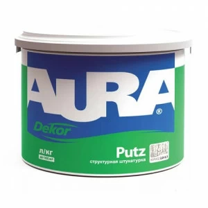 Структурная штукатурка AURA Dekor Putz короед (25 кг.)