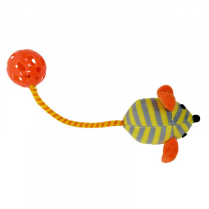 ПР0050369 Игрушка для кошек Super Space Мышка с мячиком на хвосте CHOMPER