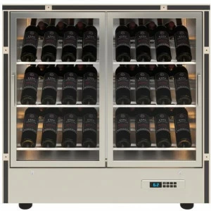 EXPO Алюминиевый винный шкаф со стеклянными дверцами Mod 20 Md-m22 / md-c22