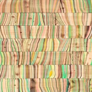 Паркетная доска Green Stripe Snedker Studio Marbelous Wood
