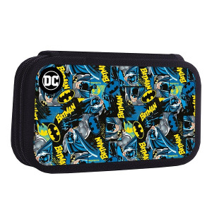 DCP2B-001 ПЕНАЛ ДВУХСЕКЦИОННЫЙ БОЛЬШОЙ, ТКАНЕВЫЙ ТОРЕЦ: DC COMICS Канцелярия