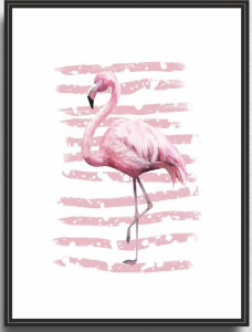 90360335 Картина в раме "Розовый фламинго" 40x30 см STLM-0200434 ASPLIN.ART