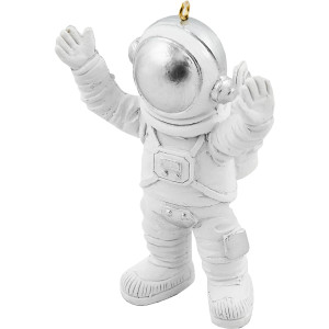 Украшение ёлочное «Космонавт» 10 см, цвет белый ERICHKRAUSE DECOR