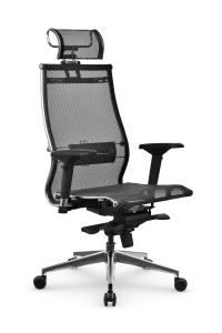 90669974 Офисное кресло Samurai сетка цвет черный STLM-0331415 МЕТТА