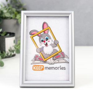 90336161 Рамка 5367356, 10х15 см, пластик, цвет серый Keep memories STLM-0189885 KEEP MEMORIES