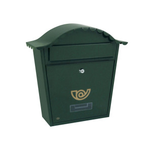 1 V цвет зеленый AMIG почтовый ящик