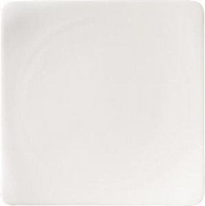 63049 Dibbern Тарелка квадратная Dibbern "Белый декор,линия Азия" 18,5см Фарфор костяной