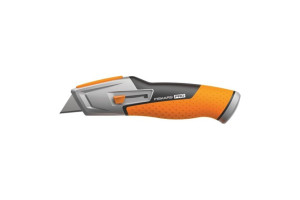 16494093 Строительный нож с выдвижным сменным лезвием CarbonMax 1027223 Fiskars