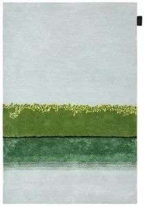 ASPLUND Прямоугольный коврик ручной работы из шерсти и шелка Horizon