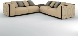 BRUNO ZAMPA Модульный диван в бархате Giasone 228
