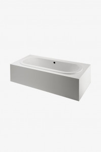 CLAT5R Классическая овальная воздушная ванна 72 x 37 x 22 дюйма для правой руки с центральным сливом Waterworks