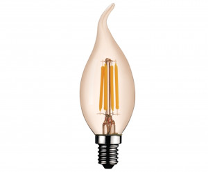 098356-2,33 led лампа золотая Kink Light