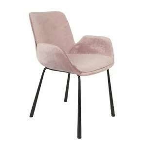 Кресло Brit розовое минимализм