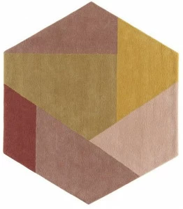 Toulemonde Bochart Шерстяной коврик с геометрическими мотивами Access