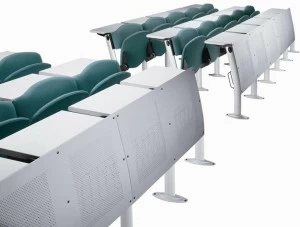 Ares Line Модульная скамья со встроенными стульями Omnia contract